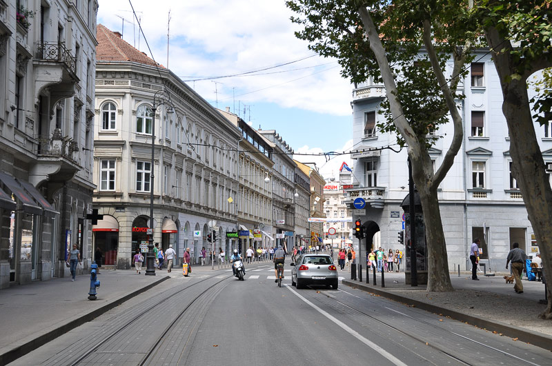 Zrinjevac, zapadna strana